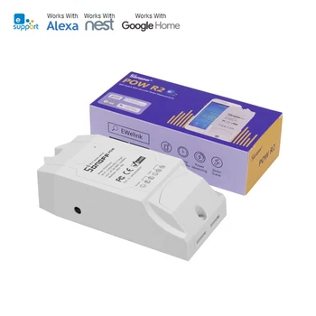 Sonoff Pow R2 Light Switch Ochrana Proti Preťaženiu Ovládanie Hlasom Plán Časovač, WiFi, Smart Power Monitor Diaľkové Ovládanie