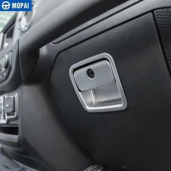 MOPAI Interiérové Lišty ABS Auto Co-pilot Úložný Box Rukoväť Dekorácie Kryt Nálepky na Jeep Wrangler JL 2018+ Auto Príslušenstvo
