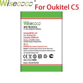 Wisecoco 3300mAh Kvalitné Batérie Pre OUKITEL C5 PRO / C5 Telefón Nahradenie + Sledovacie Číslo