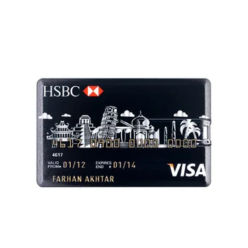Majster HSBC Kreditnej Karty, Usb Flash Disk 4GB 8G 16 GB Vysoká Kvalita kl ' úč 32 GB, 64 G 128GB Pero Disku 256 GB Pamäťovej Karty Flash