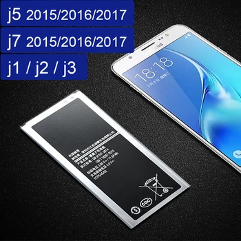 Batéria EB-BJ510CBE Pre Samsung Galaxy J5 2016 J510 J510F Pre Samsung J1 J2 J3 J5 J7 2016 2017 Batéria EB BI510CBE/BJ120CBE