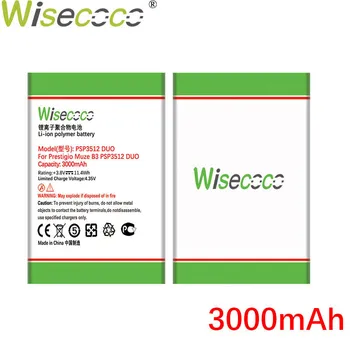 Wisecoco 3000mAh Batérie Pre Prestigio Muze B3 PSP3512 DUO PSP 3512DUO Telefón + Sledovacie Číslo