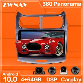 360 Kamery Android 10 systém Multimediálny Prehrávač Pre Chevrolet Plachta 2009-2017 GPS Navi Rádio stereo IPS Dotykový displej vedúci jednotky