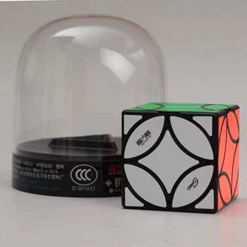 QIYI Medené Mince Magic Cube 3x3x3 Hladké Nepravidelný Rýchlosť Puzzle Mofangge Staroveké Mince Cubo Magico Detí Vzdelávacie Hračky