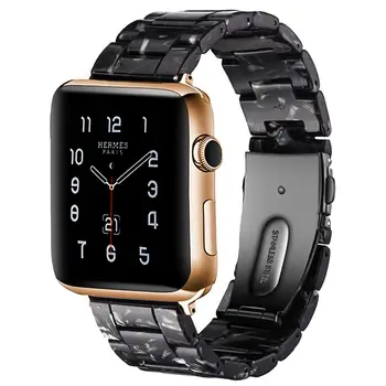 Živica popruh Pre Apple hodinky kapela 44 mm 40 mm iWatch kapela 42mm 38 mm nerez prackou náramok Apple hodinky series 3 4 5 se 6