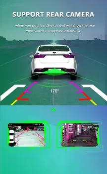 Android 9.0 Auto Rádio Multimediálny Prehrávač Videa Pre Peugeot 208 2008-2018 Podporu SWC FM Split Screen Zrkadlo Odkaz Carplay BT