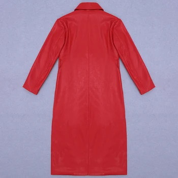 Originálne Kožené Bundy Ženy Prírodnej Ovčej Kože Kabát Žena Reálne Kožený Opasok Oblečenie Na Jar Dlho Kórejský Kabát