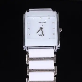 LONGBO Luxusné Keramické Vode Odolné Hodinky Športové Ženy Náramkové Hodinky,Doprava Zdarma Najvyššej Kvality Drahokamu Steel Lady hodinky
