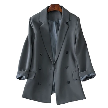 2021 Móda Jeseň Zima Ženy, Pracovné Oblečenie Suitblazer Feminino Sako Femme Kabát Pracovné Oblečenie Coats