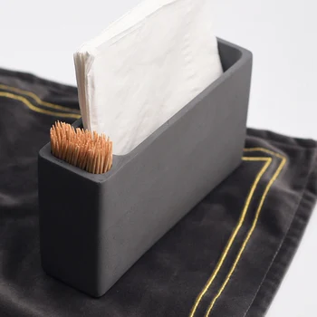 Cement papier, uterák box silica gel formy námestie papier, uterák tabuľka nastavenie kus silikónové formy prijímať papierové krabice formy