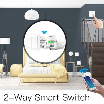 Tuya Zigbee 3.0 Wifi DIY Smart Bezdrôtové Diaľkové Prepínanie Light Controller 2 Gang Zigbee+rf Modul Pracovať S Alexa Domovská stránka Google 10A