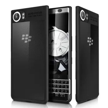 Vodotesný Telefón Prípade Kryt Telefónu Chránič Anti-Drop pre Blackberry KEYone Mäkké Vysoko Kvalitné Čierna