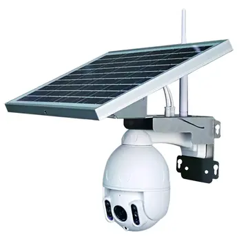 1080P nepremokavé wifi solárnej energie vonkajšie PTZ auto sledovania bezpečnosti speed dome IP kamery
