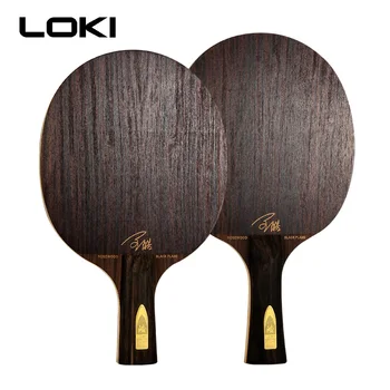 LOKI Black Flame Profesionálne Rosewood Stolný Tenis Čepeľ 5 Vrstiev, Ping Pong Čepeľ Rovnováhu Výkonu Stolný Tenis Raketa