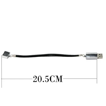 USB 2.0 Flash Disk Kovový Náramok potítka kl ' úč 8 GB 16 GB 32 GB, 64 GB 128 GB 256G Pen Vodič Tvorivé U Disk, Pamäťový kľúč USB
