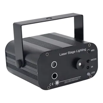 YSH dj svetlo Laserová Diskotéka svetelný efekt Mini Projektor Svetlo stobe led bar Strany Svetlá Projektor RGB Fáze pre Klub loptu časť