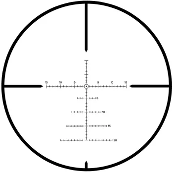 Ohhunt LR WA 1.75-10X24 IČ Kompaktný Riflescope Leptané Sklo Reticle Červené Svetelné Taktické Optika Pohľad Veži Reset Uzamknutia