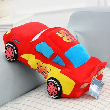 Disney Pixar Cars Blesk McQueen Plyšový Kreatívne Hračky Autá, Plyšové Hračky Gauč Vankúš Dom Dekorácie, Hračky Chlapec Vianočný Darček