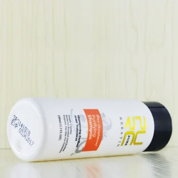 2 ks PURC Vyrovnávaním 5% Keratín Hair Repair Narovnať Škody Vlasové Tonikum Brazílsky Keratín Ošetrenie + Čistiace Šampón N40