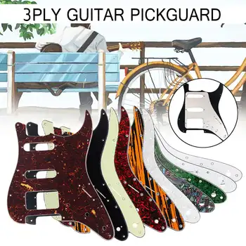 Elektrická Gitara Naložené Pickguard Poškriabaniu Doska pre USA/MEX pre Blatník na Stratocaster Strat 3 Vrstvou HSS