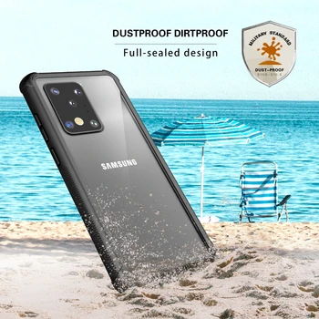 Vonkajšie Nečistotami-odolná Prachotesný obal Pre Samsung Galaxy Note 20 S20 Plus Prípade Mäkký Silikónový Kryt Pre Samsung S20 Shell Ultra