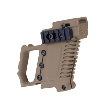 Poľovnícke Taktické Pištole Karabína Auta Glock Mount Rýchlo Načítať Pre CS G17 18 19 Strieľanie zbrane Príslušenstvo