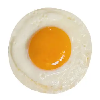 Kreatívne Poached Egg Deka Mäkké Kolo Vlna Deka 120/150/180 CM Simulácia Omeleta Gobelín Rozkladací Gauč Dekorácie Deka 1PC