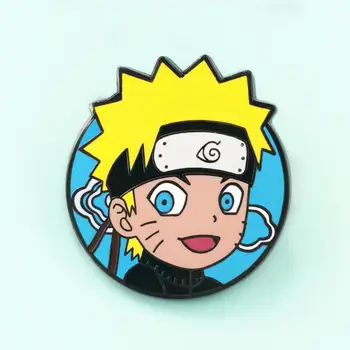Narutos Uzumaki Naruto Pevného Smalt Pin Klasické Manga, Anime Fanúšik Zber Odznak Módne Batoh Preklopke Kolíky Dekor Jedinečný Dar