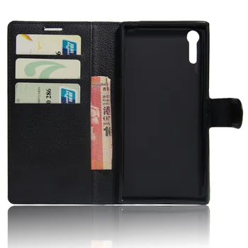 Pre Sony Xperia XZS G8231 G8232 Peňaženky Prípade Flip Kožený obal pre Sony Xperia XR XZS Telefón Prípade Stojan TPU Shell Card s