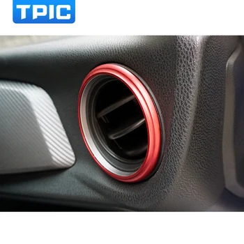 TPIC Auto Styling Pre Subaru BRZ Toyota GT86 roky 2013-2018 Klimatizácia Zásuvky Dekoratívne Kruhu Výbava, Hliníkový Interiéru Obtlačky