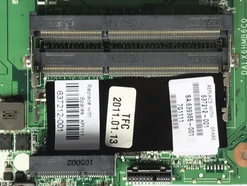 Vysoká Kvalita MB 637212-001 Pre HP DV6 DV6-3000 Notebook Doske DALX6HMB6C0 I3-370M DDR3 Testované&Testovanie Podpora Videa