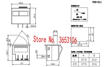 5 KS/veľa Nových P29 Taiwan GOODPAL P29-C11 statív prepínač chladničky, dverí, prepnite prepínač mrazničky