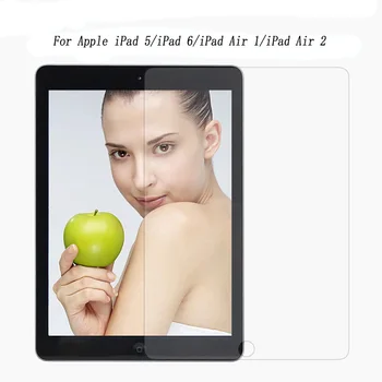 9H 2.5 D Premium Screen Protector Pre iPad Vzduchu Vzduchu 1 2 Tvrdené Sklo Číre Predné Ochranná Fólia Pre iPad 5 6 9.7