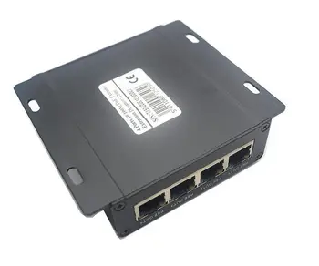 4 Port IEEE802.3at 25.5 W PoE Extender / Repeater pre IP kamery Rozšíriť 120m prepravnej vzdialenosti 10/100M LAN porty