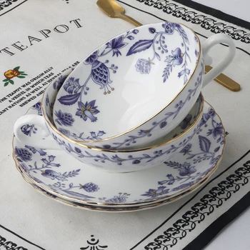 2020 Nové Kreatívne Britský Štýl Tea Pot a Poháre 100 ml s 370ml British Čaj Nastaviť Európsky Štýl