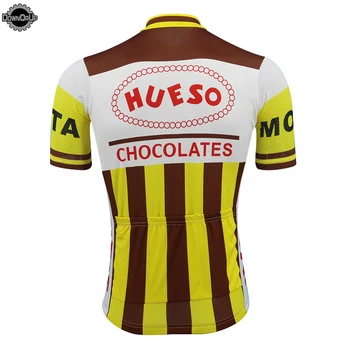 HUESO cyklistika dres mužov krátky rukáv ropa ciclismo bicykli nosenie mtb jersey triatlon top cyklistické oblečenie maillot ciclismo