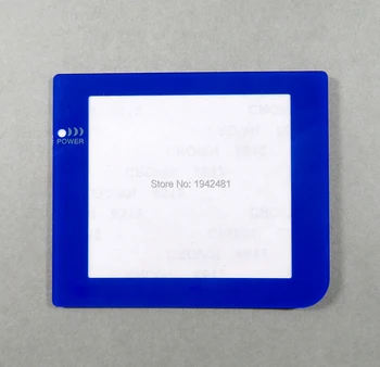 10pcs kvalitné Farebné Náhradné plastové ochranné krycie šošovky s logom pre Gameboy Vrecku GBP