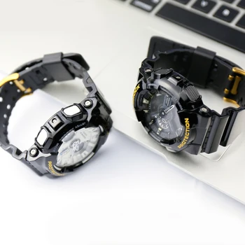 Príslušenstvo hodinky živice popruh mužov pin pracky popruhu prípade Casio G-SHOCK GA-110 GA-100 GD-120 5146 5081 vodotesné hodinky band