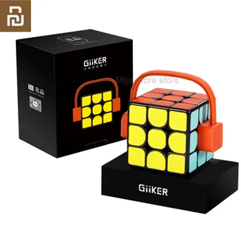 Origianl Youpin Giiker Super Inteligentná Kocka App Remote comntrol Profesionálne Magic Cube Puzzle Farebné Vzdelávacie Hračky H20