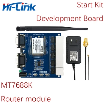 Zadarmo Loď Hi-Link wireless router MT7688K Start Kit/Rozvoj Sériové Router modul