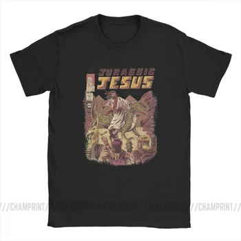 Jurský Ježiš Muži T-Shirts Japonsko, Anime, Japonskej Mangy Tees Draci Monster Retro Hry Topy Harajuku Streetwear, T Košele