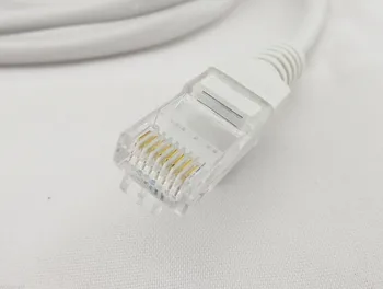 10pcs CAT5 Kábel Ethernet Lan Siete CAT5E RJ45 Patch Kábel Internet Šedá 1,3 m 4 ft