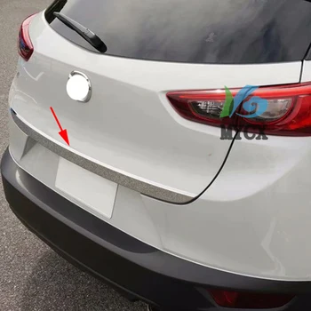 Pre Mazda CX-3 CX3-2018 Nálepky z Nehrdzavejúcej Ocele Zadné dvere, zadné dvere výbava 1pcs Auto Príslušenstvo