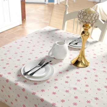 2020 Vianočný Obrus Nový Rok Kuchynský Stôl Dekorácie Domov Obdĺžnikový Banquet Tabuľka Kryt Vianočné Dekorácie