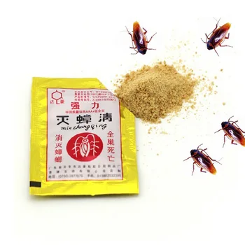 50bag/box Micro Toxické Návnadu Drog Mora Striekanie Pasce Švába Pesticídov Repeller Termite prípravky na Kontrolu Škodcov Insekticíd Roach Prášok