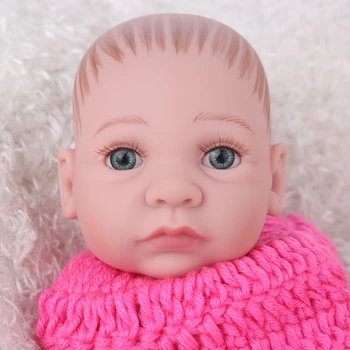 Reborn bábiky Bebe 11 palcový 28 cm celého tela silikónové telo dievča Baby Doll Hračky Realisticky Dieťa Narodeniny, Vianoce, Darček pre deti