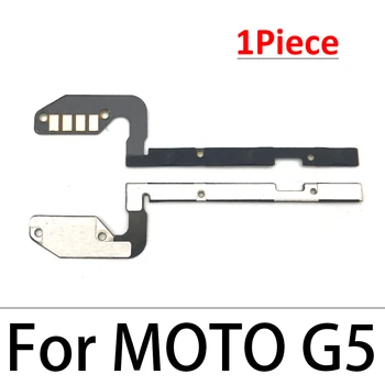 10Pcs vypínač On/Off Tlačidlo ovládania Hlasitosti Tlačidlo Flex Kábel Pre Moto G5 G6 G7 G8 G9 Plus Hrať Power Jednu Akciu Vízia Hyper