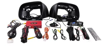 3D HD pre Priestorový Pohľad Monitorovací Systém 360 Stupeň Jazdy Vták Pre Toyota RAV4 2013 Jazdy Video Záznam Kamery