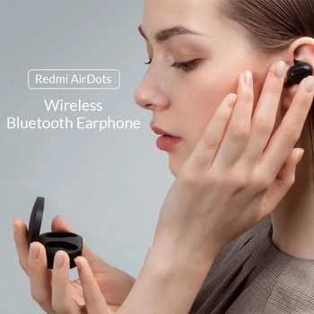 Pôvodný Xiao Redmi Airdots 2 TWS Pravda, Bezdrôtová Bluetooth Slúchadlá Stereo Bass 5.0 Headset S Mikrofónom Handsfree Slúchadlá Air2 SE