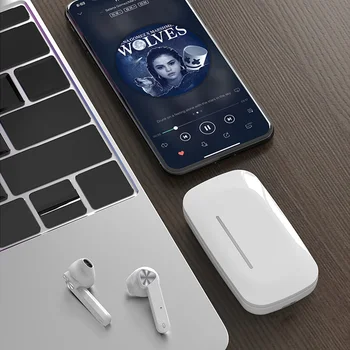 TWS 2020 NOVÉ Bluetooth Slúchadlá HD Stereo Bezdrôtový športové Slúchadlá Touch Ovládania Potlačením Hluku Herné Headset Mikrofón